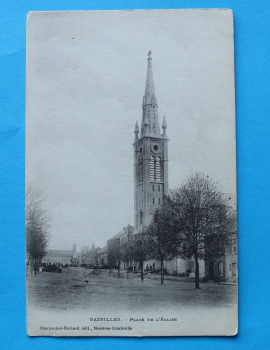 Ansichtskarte AK Bazeilles 1914-1918 Place de l´égliste Kirchplatz Frankreich France 08 Ardennes